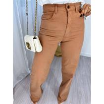 Calça Wide Leg Berlim Caramelo - Sublime