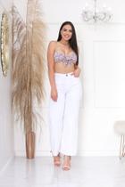 Calça Wide Leg Branca