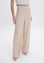 Calca wide leg cintura media myft feminino