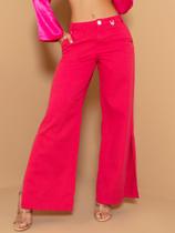 Calça wide leg color pit bull 67293