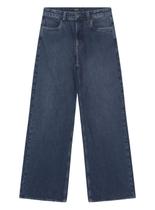 Calça Wide Leg Enfim 1000134224 Feminina Cintura Alta Jeans T. 38/46 Calça Wide Leg Enfim 1000134224 Feminina Cintura Alta Jeans T. 38/46