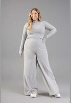 Calça Wide Leg Feminina Adulta Just Basic