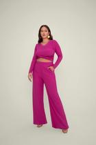 Calca wide leg mais gata