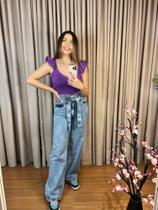 Calça wide leg Calça wide leg