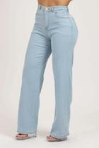 Calça Wide Leg Pantalona Jeans - Sol Jeans