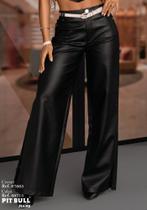 Calça wide leg Pit Bull Jeans