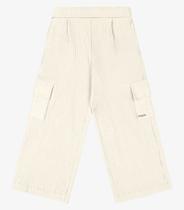 Calça Wide Leg Trick Nick Bege