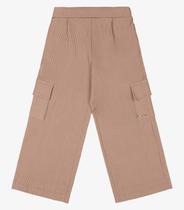 Calça Wide Leg Trick Nick Marrom