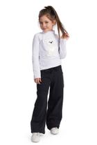Calça Wide Legging Infantil Menina By Gus Calça Wide Legging Infantil Menina By Gus