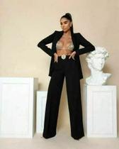 Calça Wilson Alfaiataria Alta Costura Feminina Luxuosa