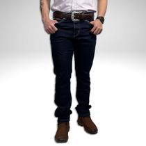 Calça Wrangler Masculina Slim Reta Original Com Elastano Jeans