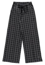 Calça Xadrez em Malha Jacquard Juvenil Gloss
