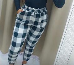 Calça Xadrez feminina