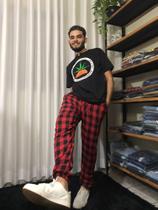 Calça xadrez