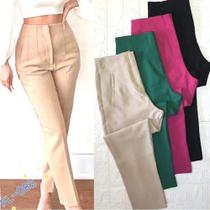 Calça zara de linho m/g