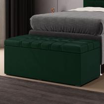 Calçadeira Alpha 90 Solteiro N-026 Veludo Verde Aradecor Calçadeira Alpha 90 Solteiro N-026 Veludo Verde Aradecor