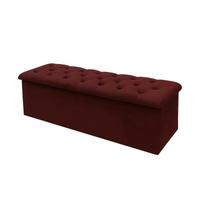 Calçadeira Baú Casal 140cm Marrom