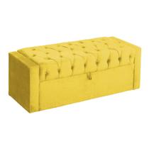 Calçadeira Baú Emily Para Cama Queen 1.60