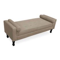 Calçadeira Baú Felix King Size 195cm Suede - Renascer Decor