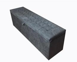 Calçadeira Baú Julia 140 Para Cama de Casal