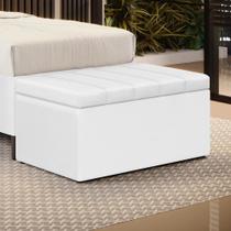 Calçadeira Baú Navi 90 Couro Aradecor