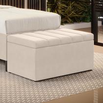 Calçadeira Baú Navi 90 / Z-003 Sued Bege