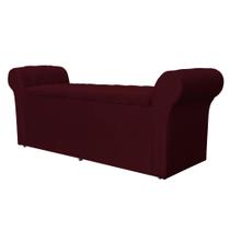 Calçadeira Baú Para Cama Box Casal Queen 160cm Cancun Suede Cores - DS Estofados