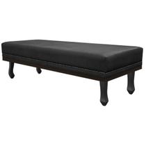 Calçadeira King Orlando P02 195 cm para cama Box Suede - ADJ Decor