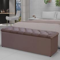 Calçadeira Recamier 160cm Lotus Rosa/Rose