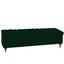 Calçadeira Recamier Para pés cama Box King size Baú Bia 1.95m Nanda Decor