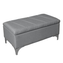 Calçadeira Recamier Para pés cama Box King size Baú Iza 1.95m Nanda Decor