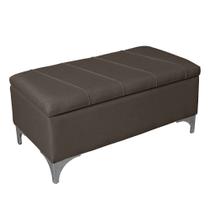 Calçadeira Recamier Para pés cama Box King size Baú Iza 1.95m Nanda Decor