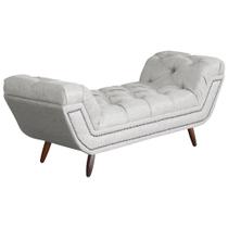 Calçadeira Recamier Sienna Linho Cores - Ds Estofados Calçadeira Recamier Sienna Linho Cores - Ds Estofados