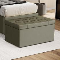 Calçadeira Sagitarius Estofada 90 para Cama Box de Solteiro N-028 Veludo Marrom Claro Aradecor Calçadeira Sagitarius Estofada 90 para Cama Box de Solteiro N-028 Veludo Marrom Claro Aradecor