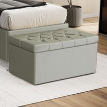 Calçadeira Sagitarius Estofada 90 para Cama Box de Solteiro N-030 Veludo Bege Aradecor Calçadeira Sagitarius Estofada 90 para Cama Box de Solteiro N-030 Veludo Bege Aradecor