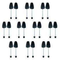 Calçadeiras Ajustáveis Ahberxig de Plástico e Aço 10 Pares Calçadeiras Ajustáveis Ahberxig de Plástico e Aço 10 Pares