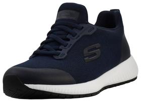 Calçado para Serviço Alimentício Feminino Skechers Squad SR Azul Marinho Tamanho 11 EUA Calçado para Serviço Alimentício Feminino Skechers Squad SR Azul Marinho Tamanho 11 EUA