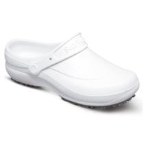 Calçado Profissional Babuche N 41/42 Soft Works Branco com Solado Antiderrapante Calçado Profissional Babuche N 41/42 Soft Works Branco com Solado Antiderrapante