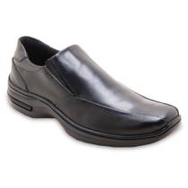 Calçado Sapato Mocassim Masculino Couro Legitimo Solado de Borracha Leve e Palmilha Confortável Ultra Macia Z02