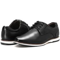 Calçado Sapato Social Oxford Preto Masculino Couro Legítimo Calçado Sapato Social Oxford Preto Masculino Couro Legítimo