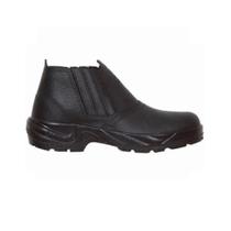 Calçado Segurança Botina Couro Solado Pu Com Elástico Nº 40 Sem Biqueira - Cartom Calçado Segurança Botina Couro Solado Pu Com Elástico Nº 40 Sem Biqueira - Cartom