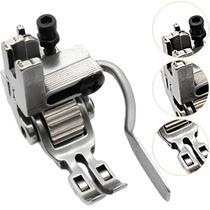 Calcador Costura Pregar Ziper Guia Regulavel Rolete Dentado