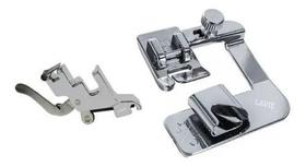 Calcador Fazer Bainha Barra 10mm com haste Patchwork Máquina Doméstica Calcador Fazer Bainha Barra 10mm com haste Patchwork Máquina Doméstica