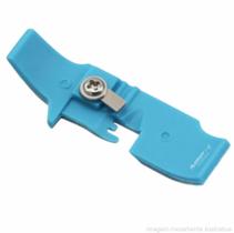 Calcador overlock ponto cadeia de teflon para série 700f, 747