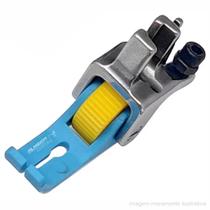 Calcador para costura reta com base de teflon e rolete dentado - tk zl202130 244