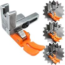 Calcador pezinho de Pregar Ziper Multifuncional 3 em 1 em teflon Com Regulagem Reta Industrial