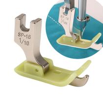 Calcador pezinho teflon para pesponto guia direito maquina reta industrial sapata sapatilha Calcador pezinho teflon para pesponto guia direito maquina reta industrial sapata sapatilha