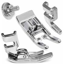 Calcador Sapata Pezinho ZigZag Reta Haste Encaixe Singer Parafuso