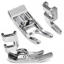 Calcador Sapatilha Zig Zag Reta Haste Singer Estreita 3pçs