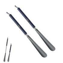 Calçador Sapato Extensivel Kit 2 Uni Bastao Pratico Espatula Calçadeira Sapatenis Confortavel Idosos Gravida Cadeirante Calçador Sapato Extensivel Kit 2 Uni Bastao Pratico Espatula Calçadeira Sapatenis Confortavel Idosos Gravida Cadeirante